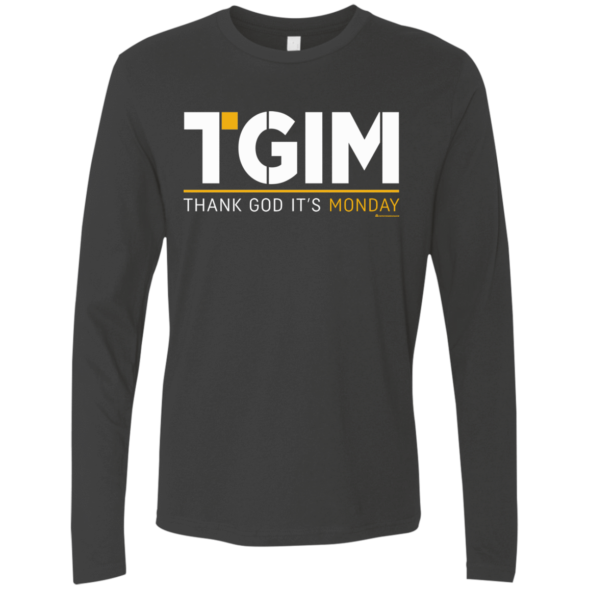 T-Shirts Heavy Metal / Small Thank God Its Monday Men's Premium Long Sleeve