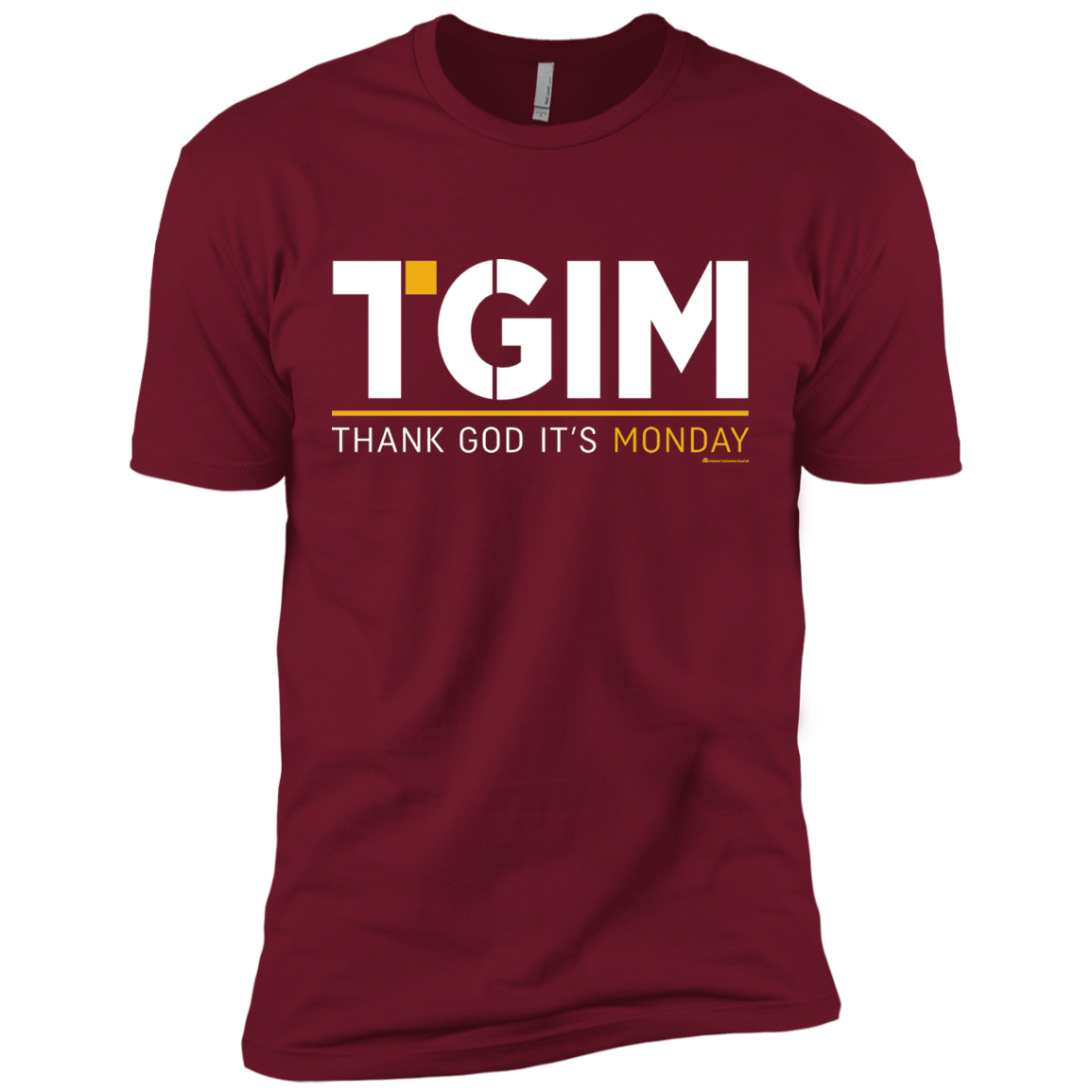 T-Shirts Cardinal / X-Small Thank God Its Monday Men's Premium T-Shirt