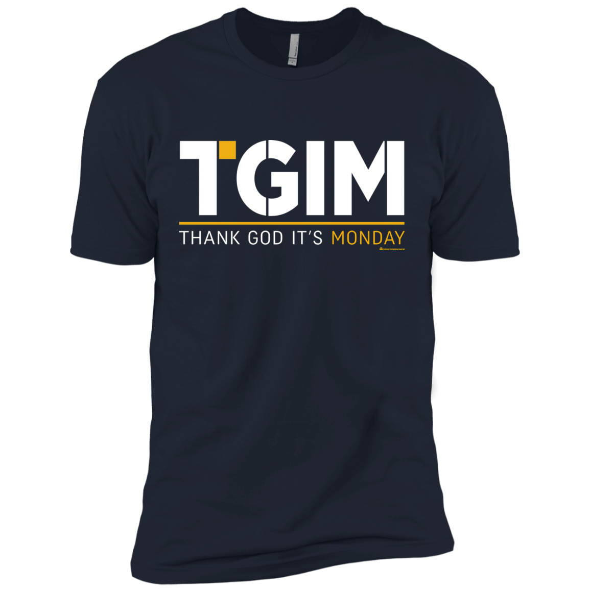T-Shirts Midnight Navy / X-Small Thank God Its Monday Men's Premium T-Shirt