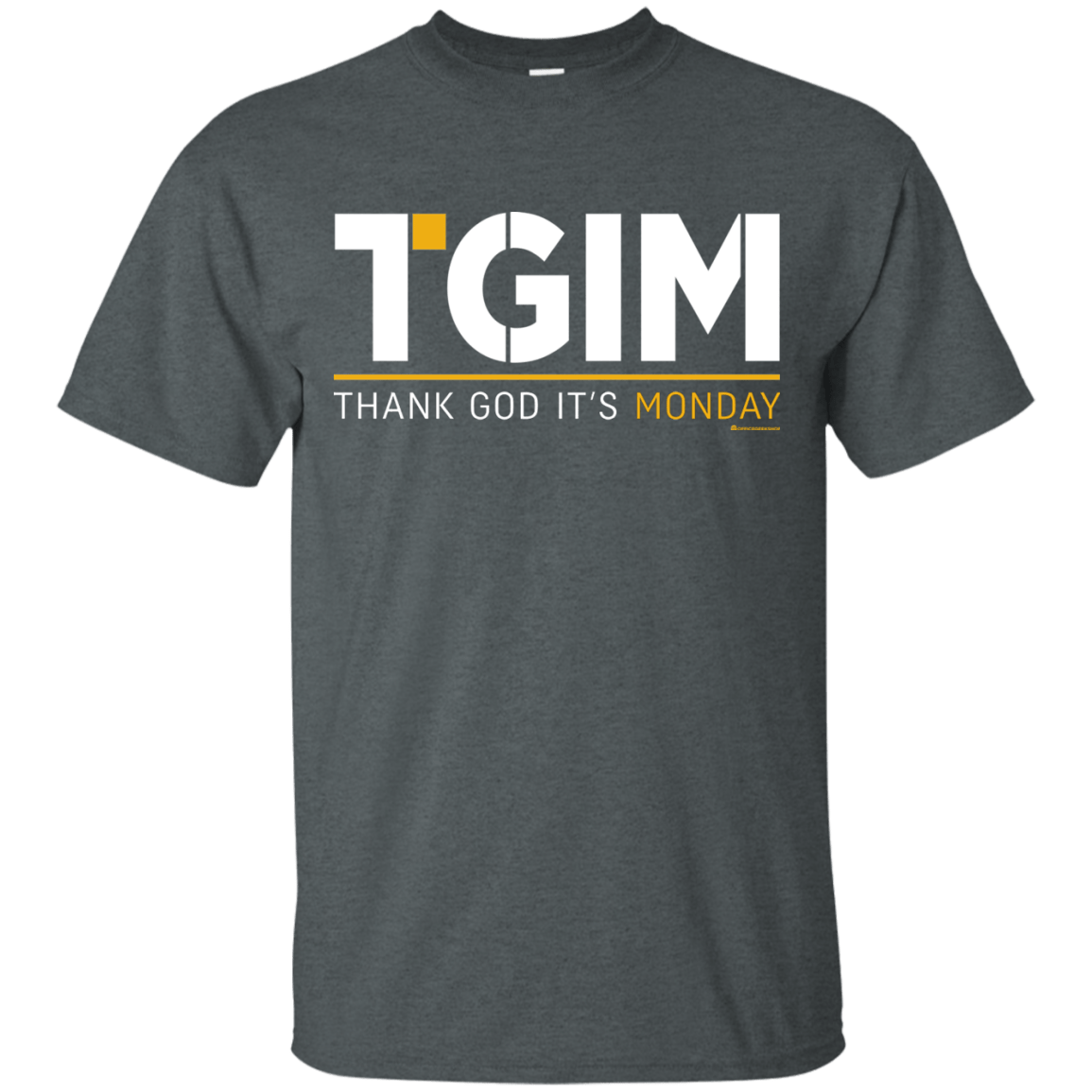 T-Shirts Dark Heather / Small Thank God Its Monday T-Shirt