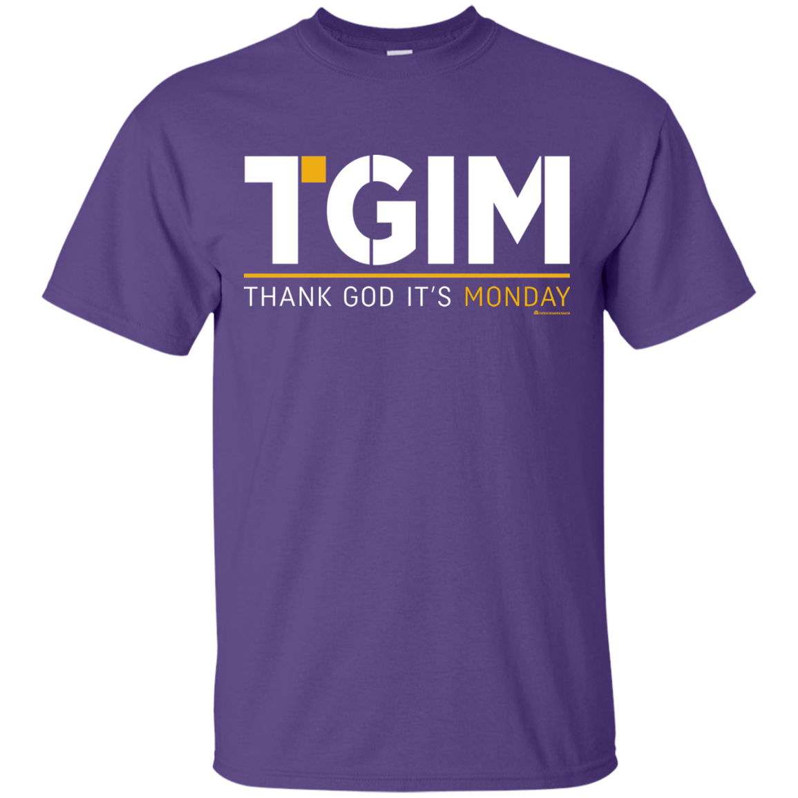 T-Shirts Purple / Small Thank God Its Monday T-Shirt