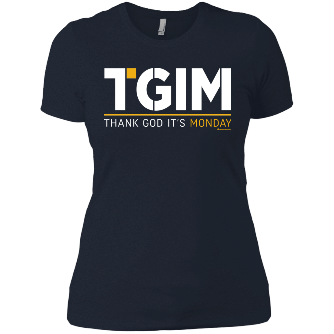 T-Shirts Midnight Navy / X-Small Thank God Its Monday Women's Premium T-Shirt