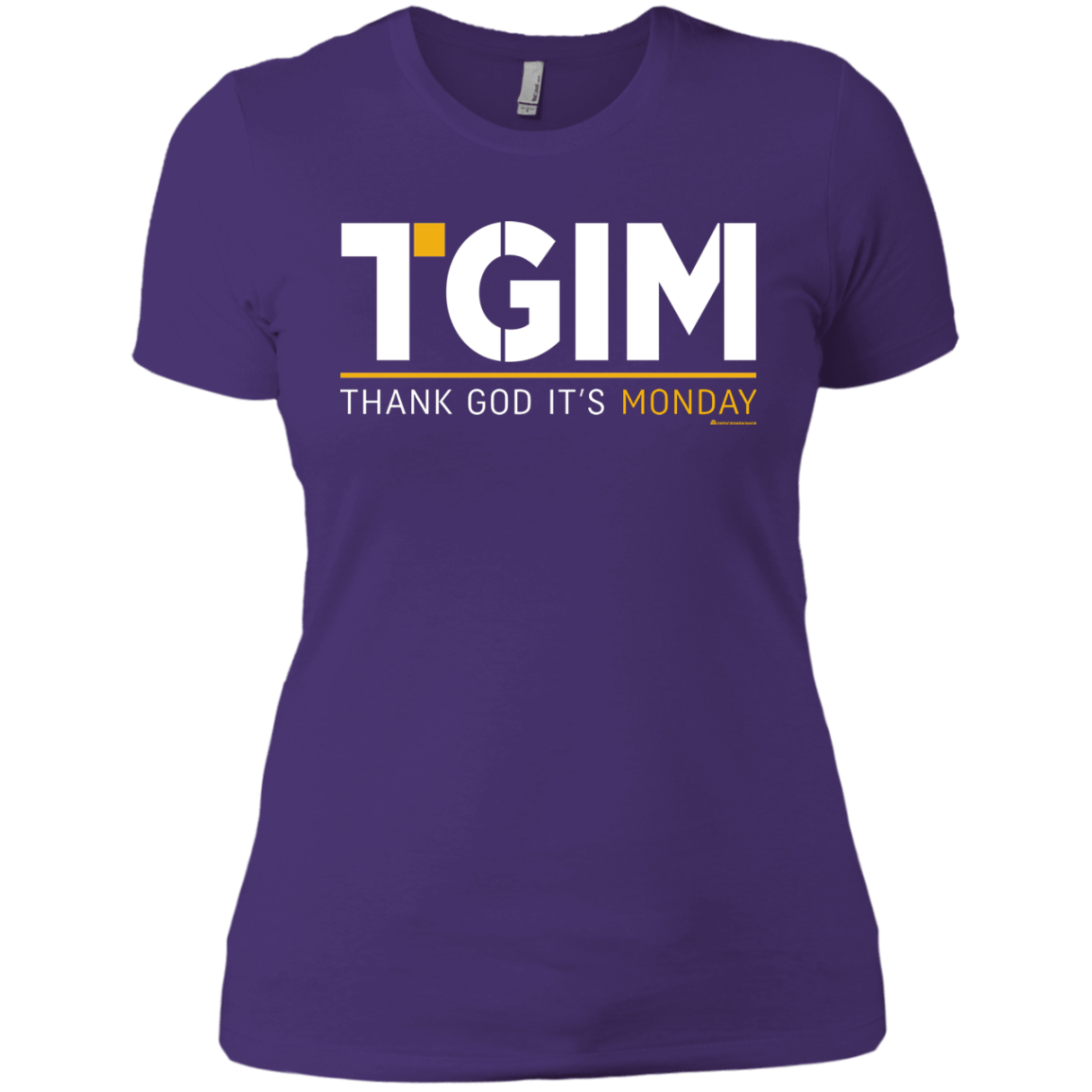 T-Shirts Purple Rush/ / X-Small Thank God Its Monday Women's Premium T-Shirt