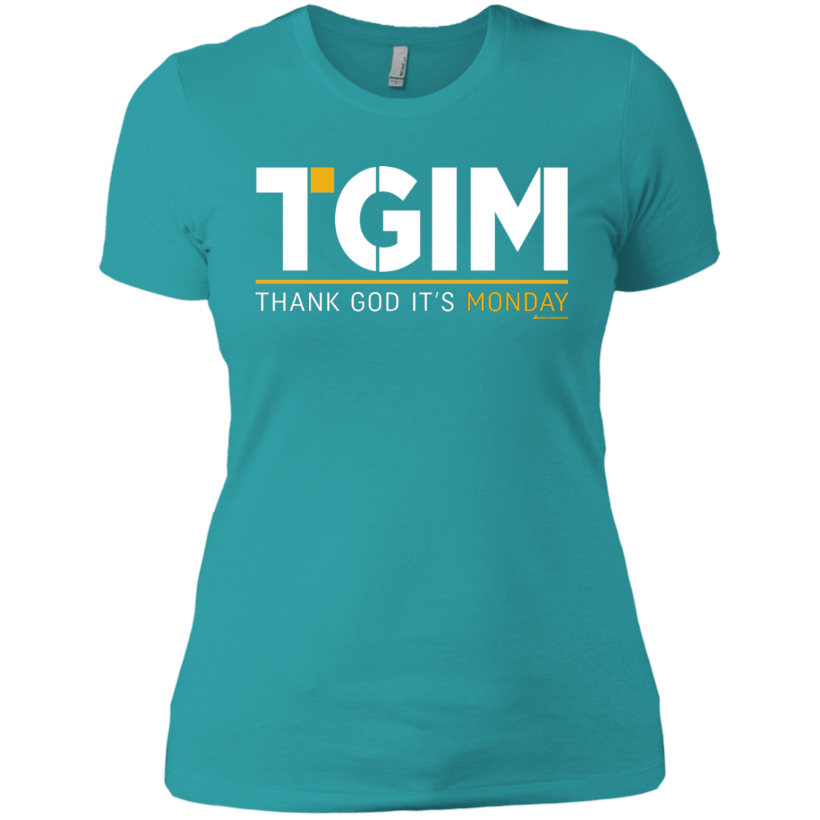 T-Shirts Tahiti Blue / X-Small Thank God Its Monday Women's Premium T-Shirt