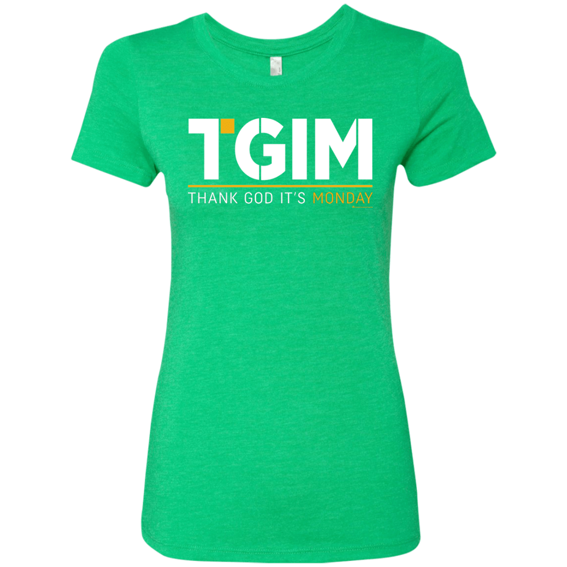 T-Shirts Envy / Small Thank God Its Monday Women's Triblend T-Shirt