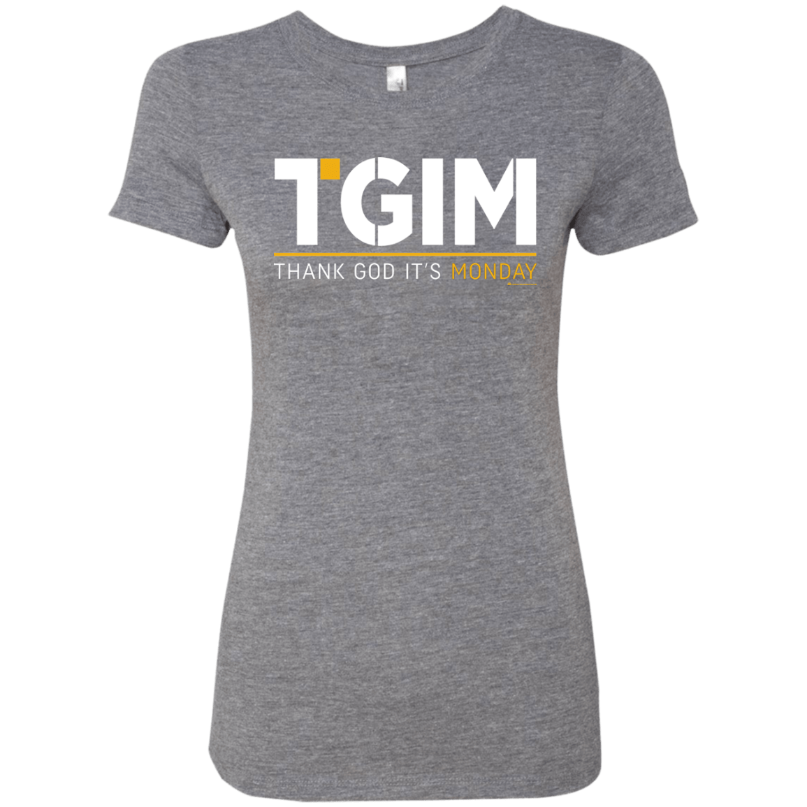 T-Shirts Premium Heather / Small Thank God Its Monday Women's Triblend T-Shirt