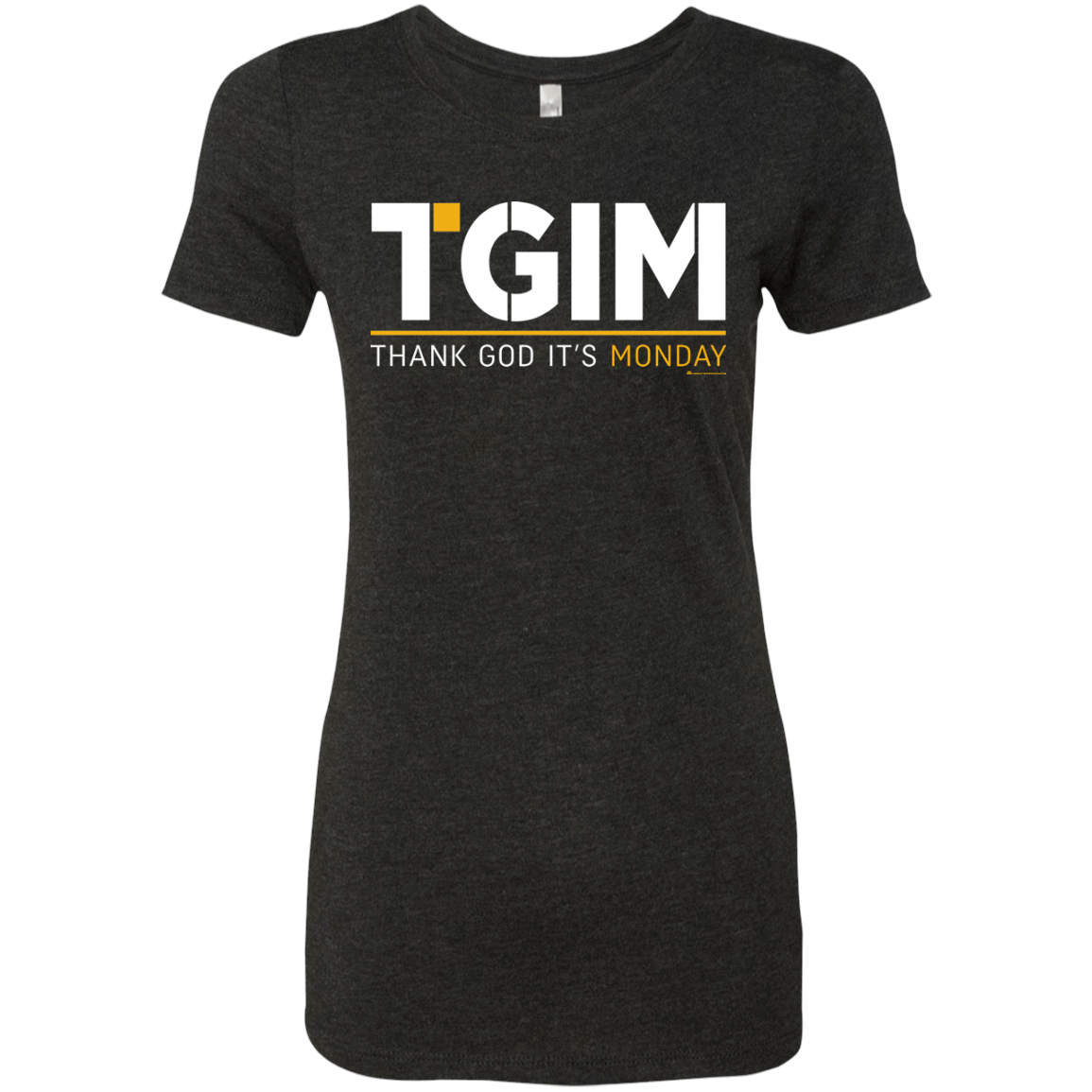 T-Shirts Vintage Black / Small Thank God Its Monday Women's Triblend T-Shirt
