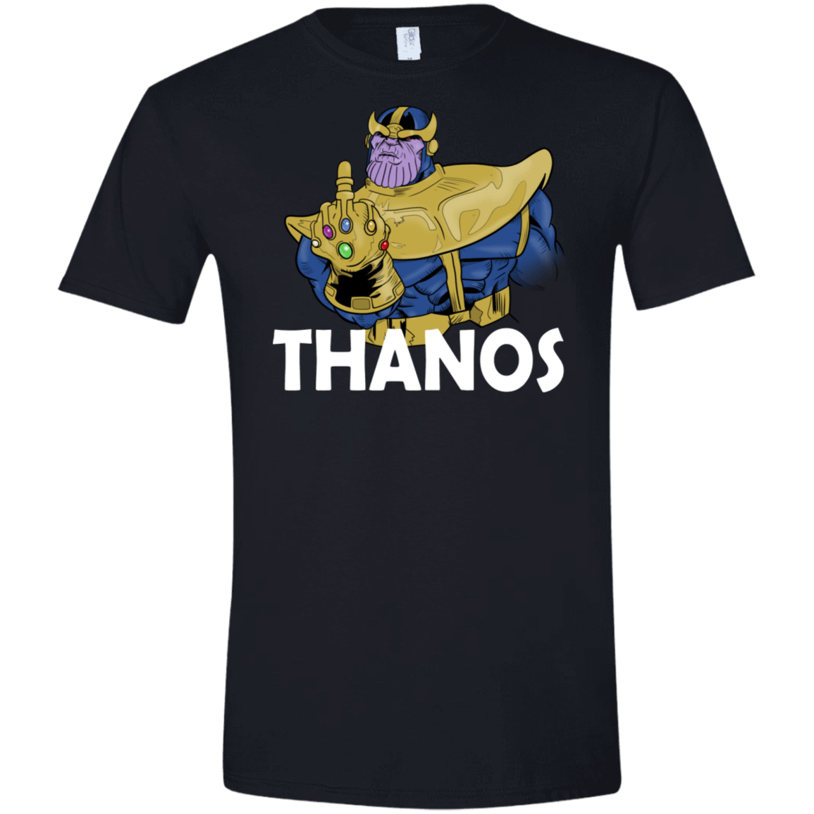 T-Shirts Black / X-Small Thanos Cash Men's Semi-Fitted Softstyle