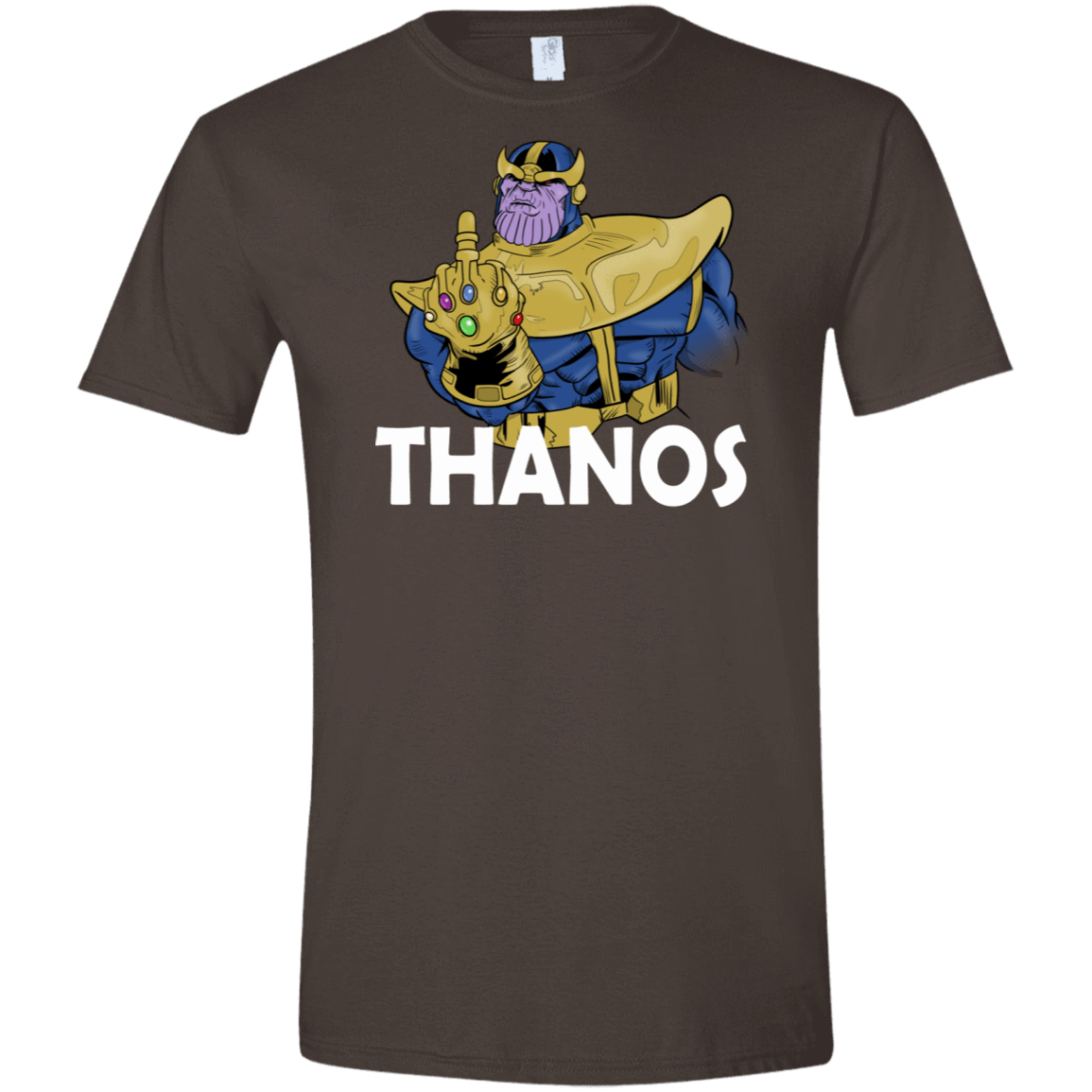 T-Shirts Dark Chocolate / S Thanos Cash Men's Semi-Fitted Softstyle