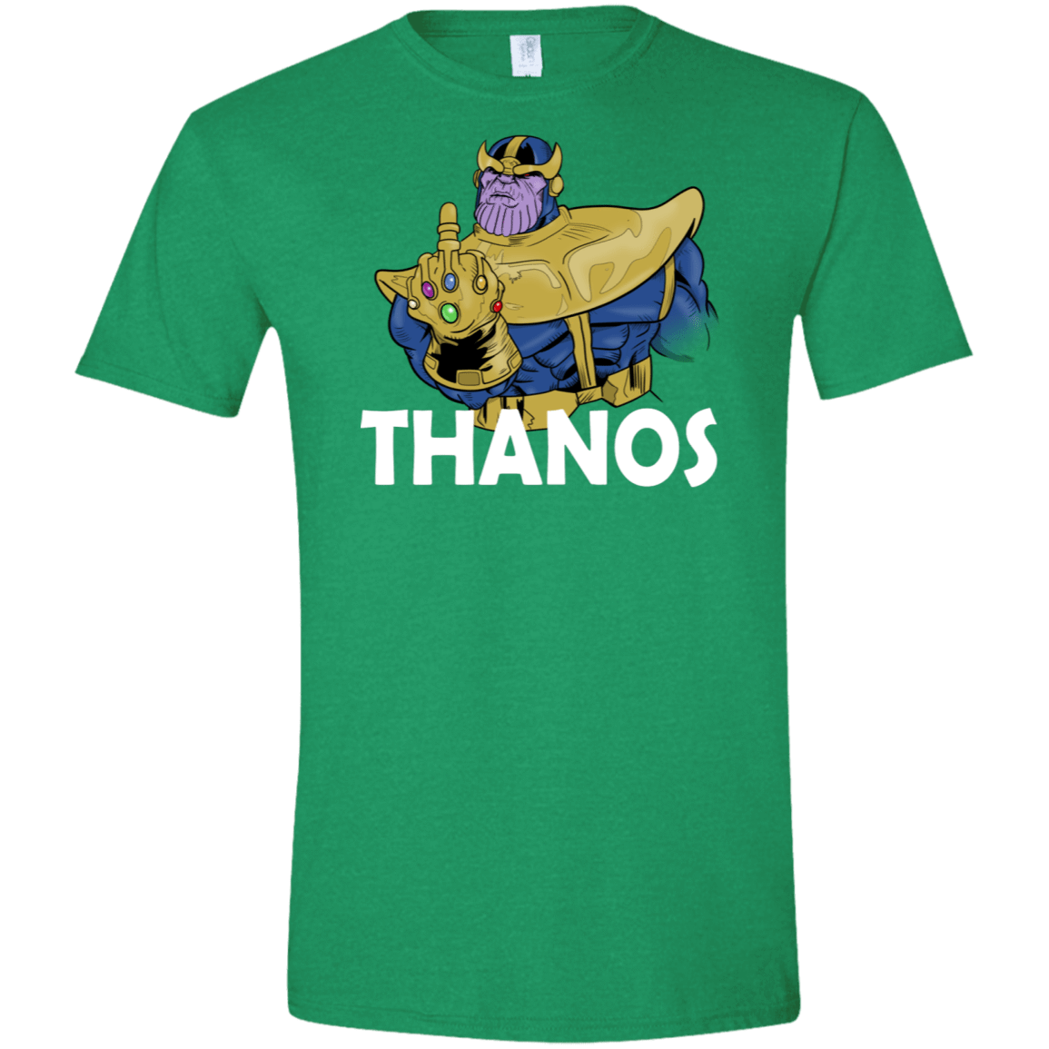 T-Shirts Heather Irish Green / S Thanos Cash Men's Semi-Fitted Softstyle