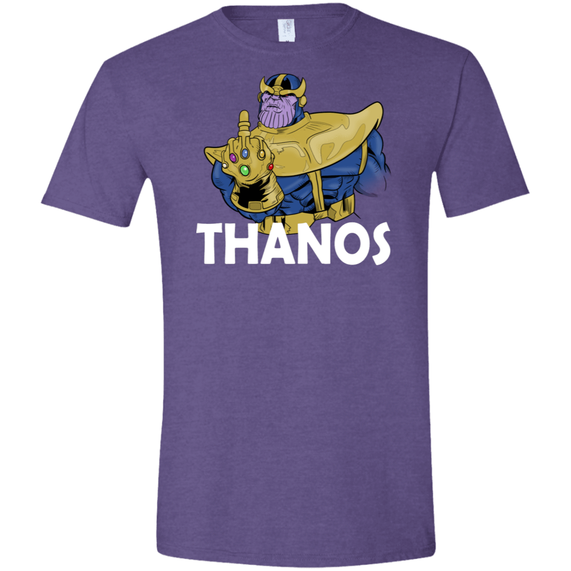 T-Shirts Heather Purple / S Thanos Cash Men's Semi-Fitted Softstyle