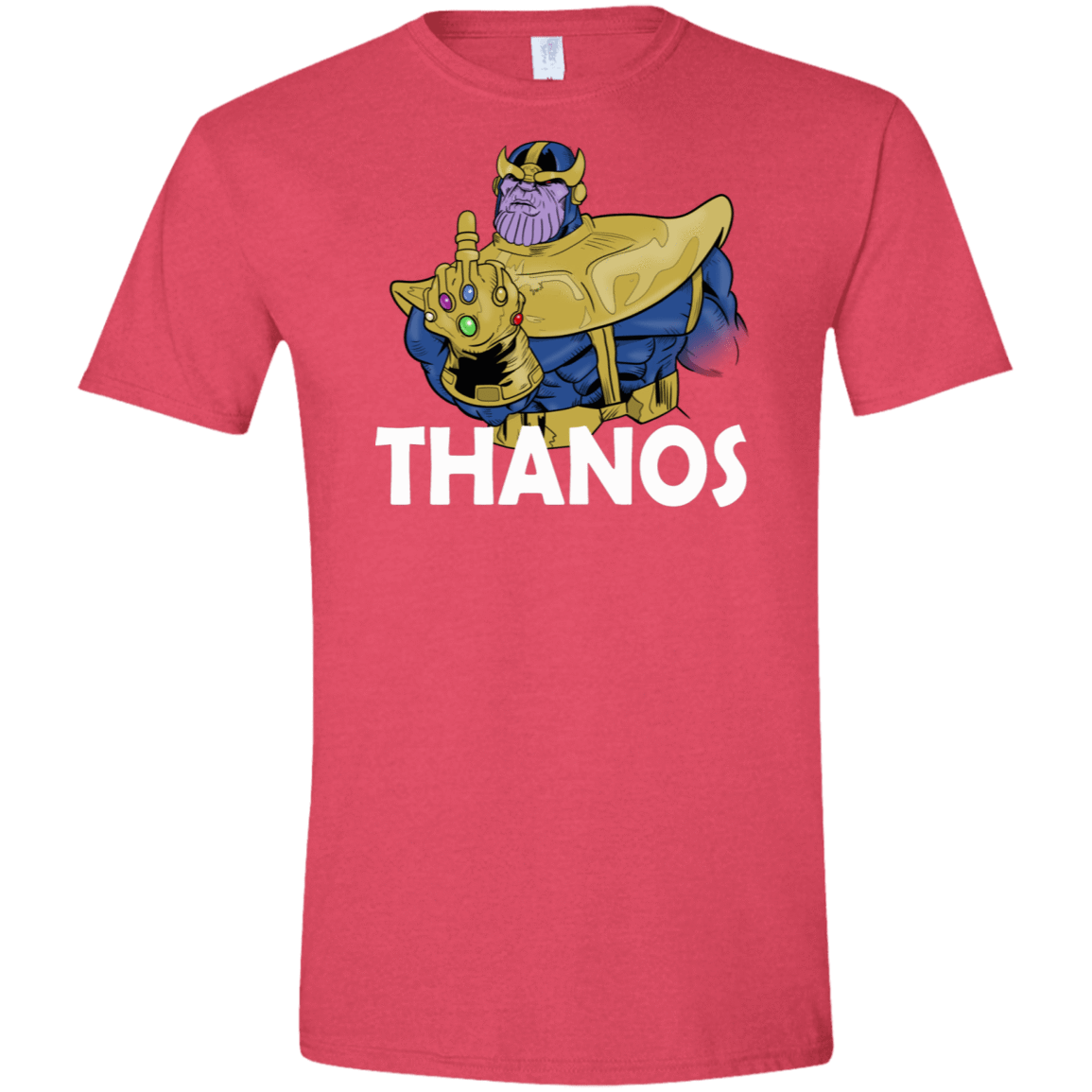T-Shirts Heather Red / S Thanos Cash Men's Semi-Fitted Softstyle