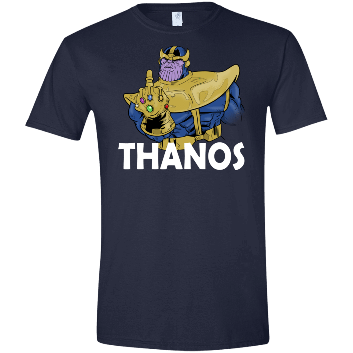 T-Shirts Navy / X-Small Thanos Cash Men's Semi-Fitted Softstyle