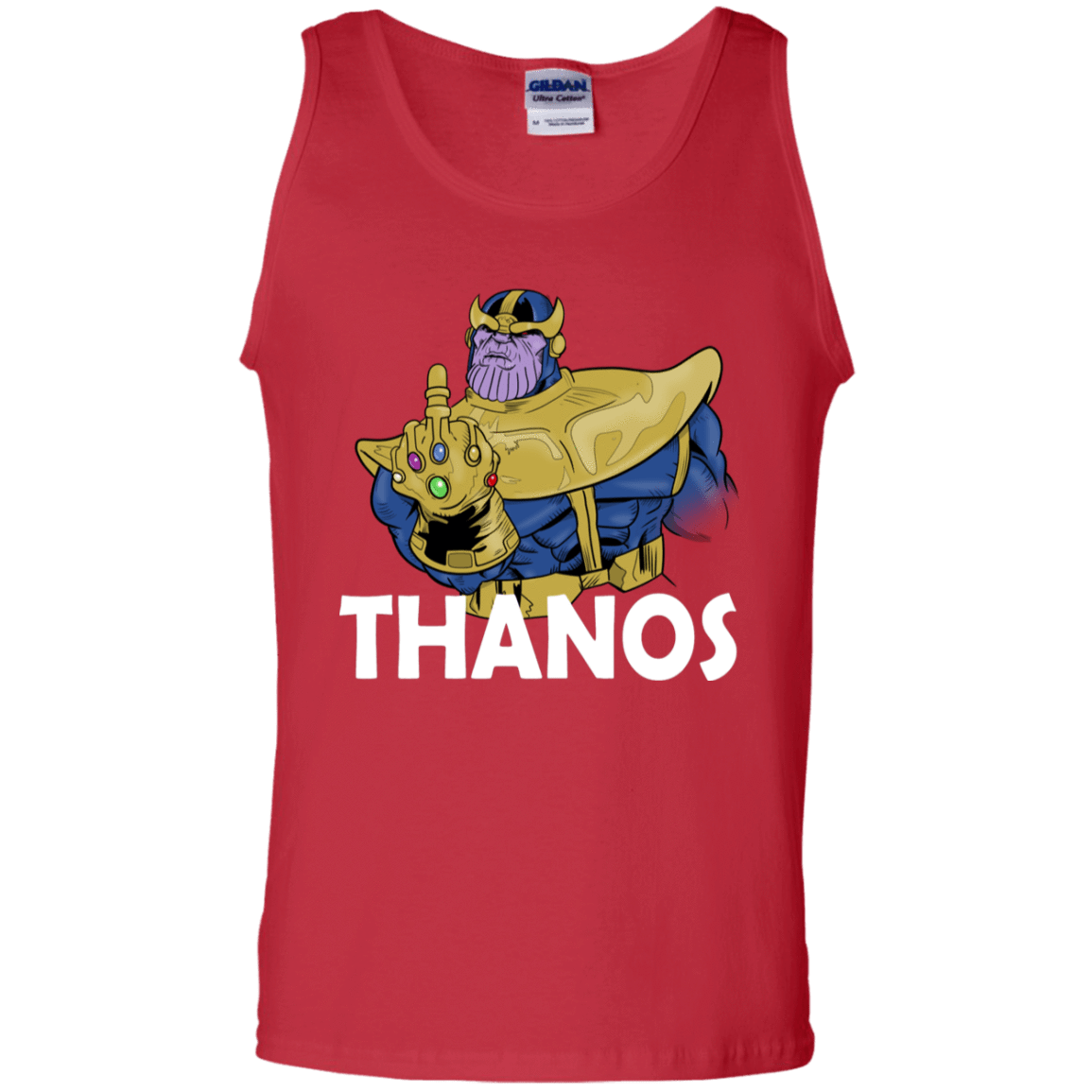 T-Shirts Red / S Thanos Cash Men's Tank Top