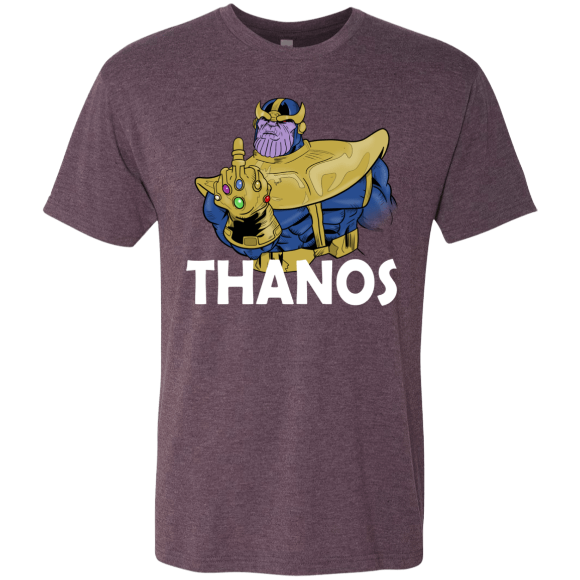 T-Shirts Vintage Purple / S Thanos Cash Men's Triblend T-Shirt