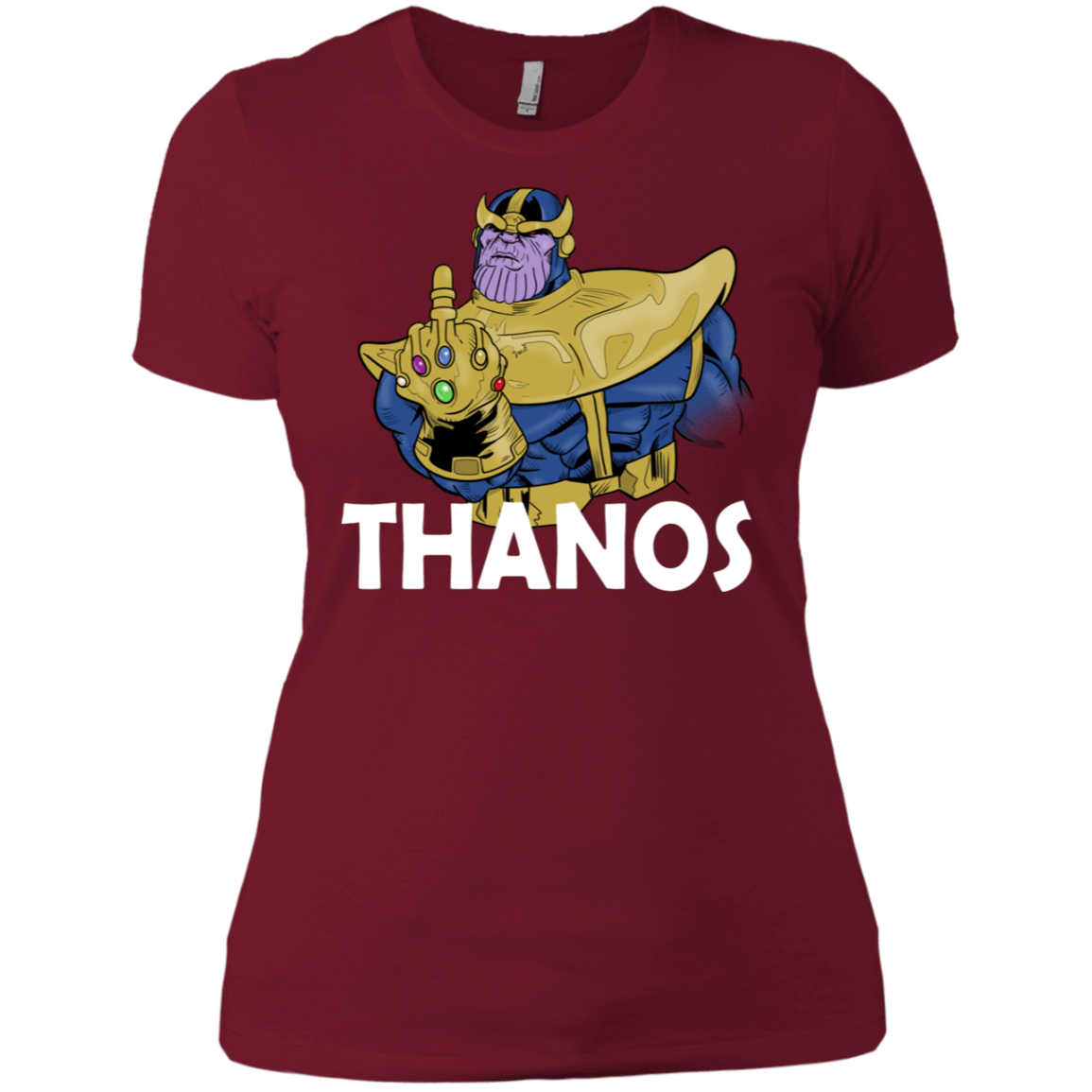 T-Shirts Scarlet / S Thanos Cash Women's Premium T-Shirt