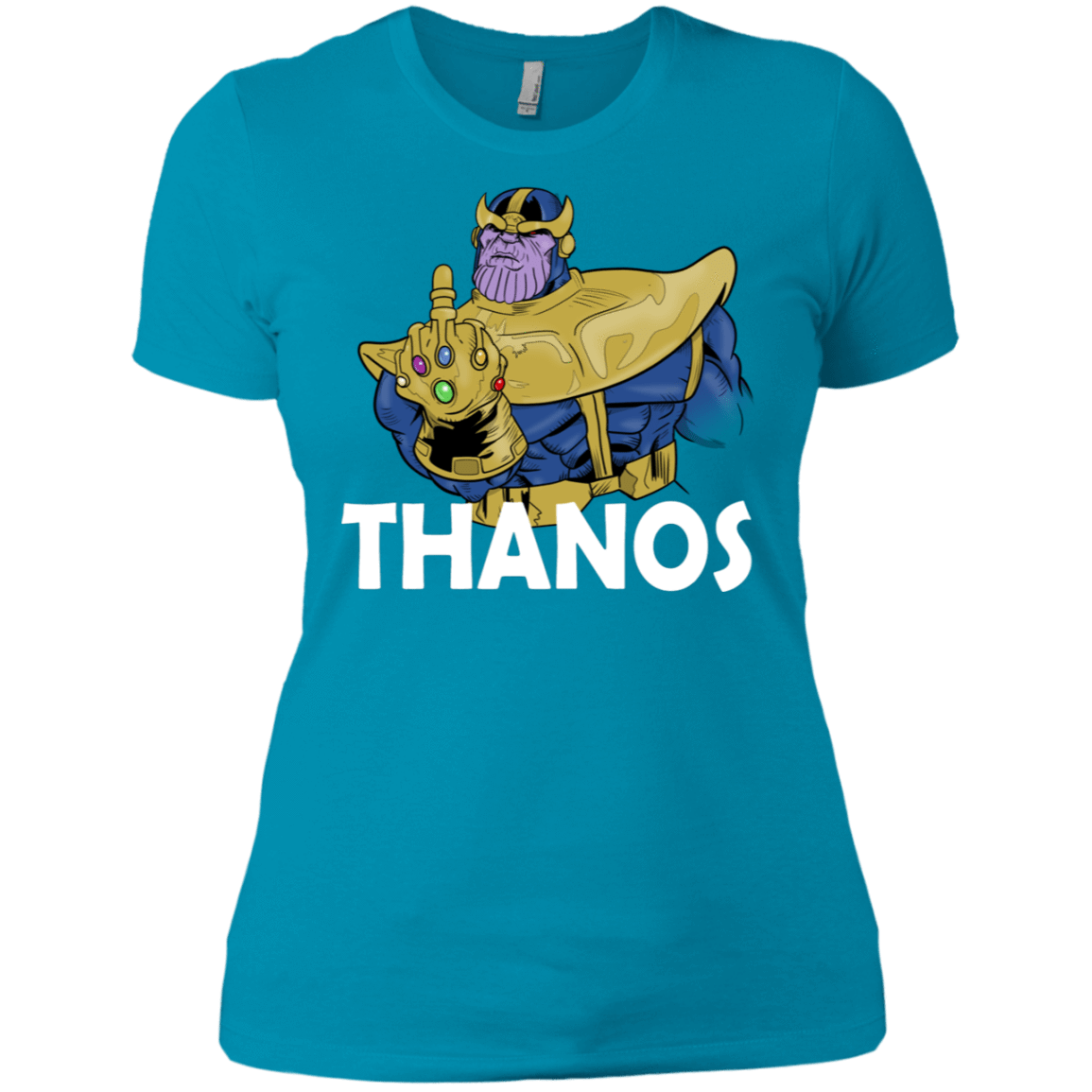 T-Shirts Turquoise / X-Small Thanos Cash Women's Premium T-Shirt
