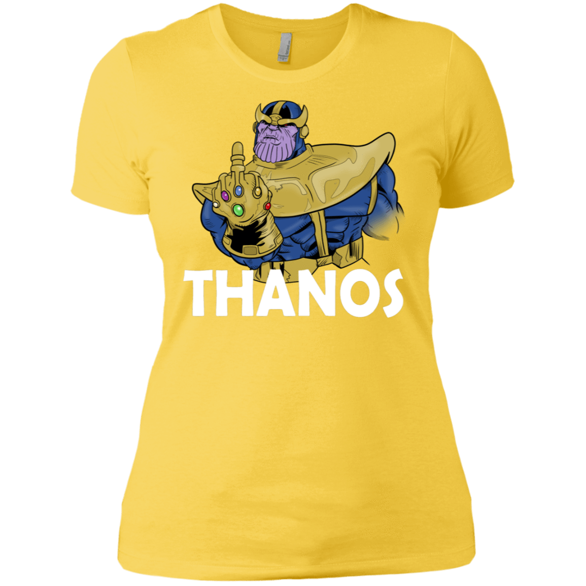 T-Shirts Vibrant Yellow / X-Small Thanos Cash Women's Premium T-Shirt