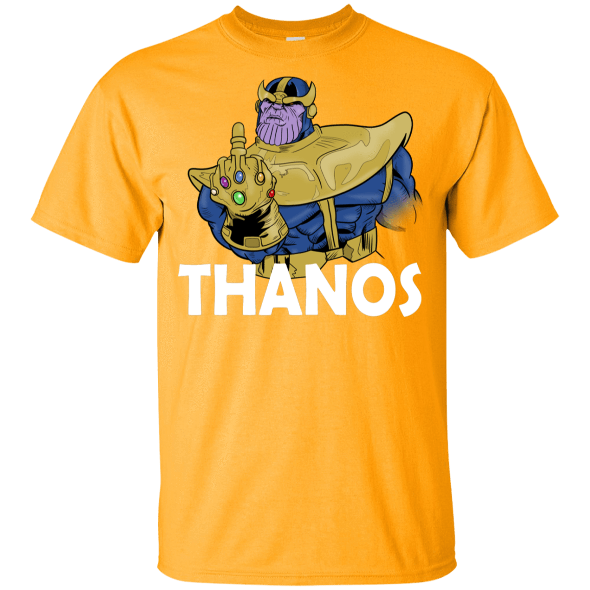 T-Shirts Gold / YXS Thanos Cash Youth T-Shirt
