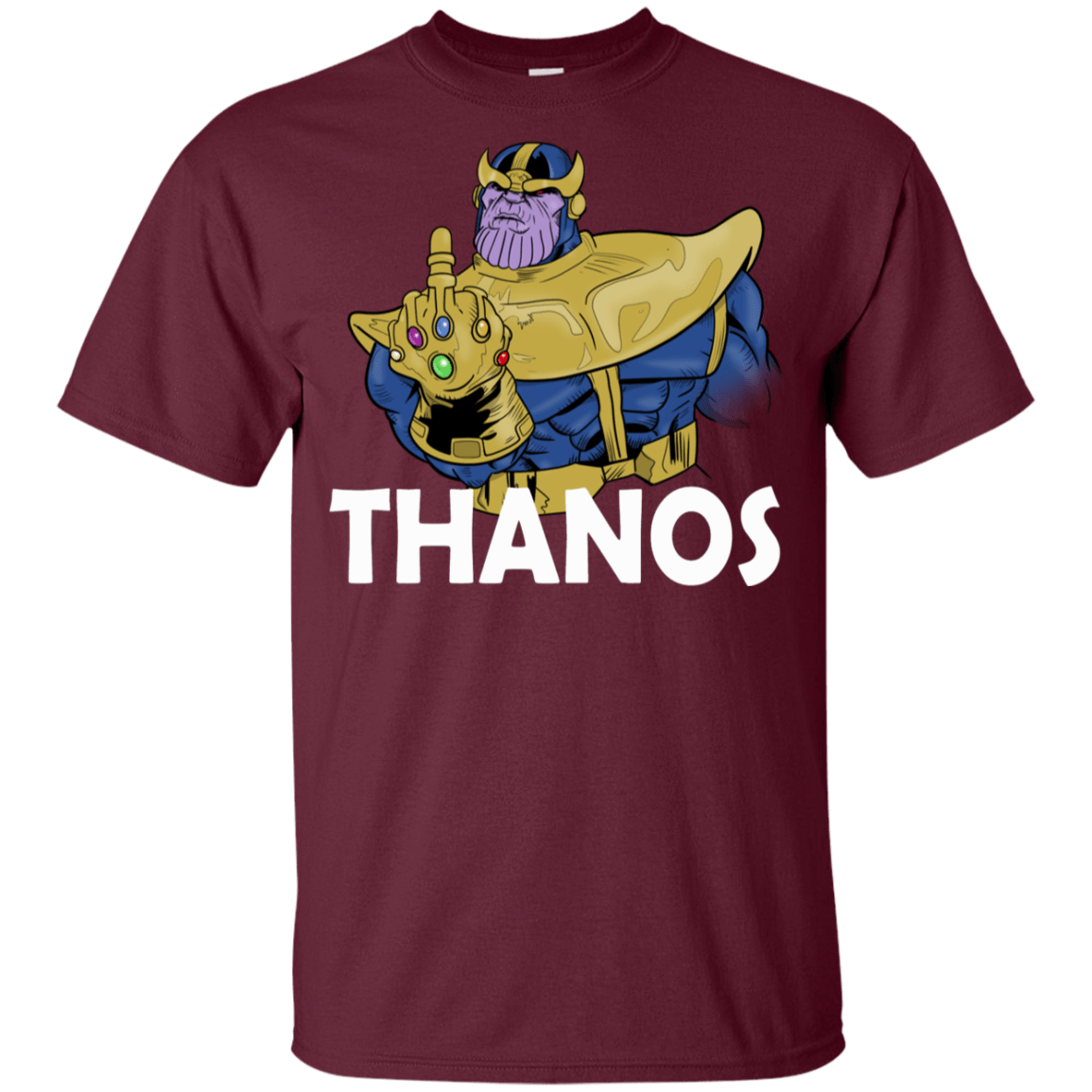 T-Shirts Maroon / YXS Thanos Cash Youth T-Shirt
