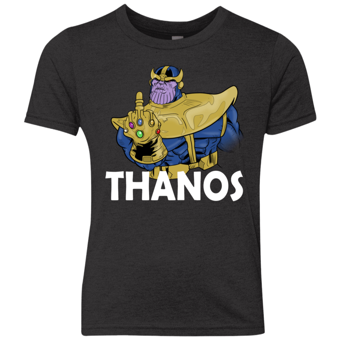T-Shirts Vintage Black / YXS Thanos Cash Youth Triblend T-Shirt