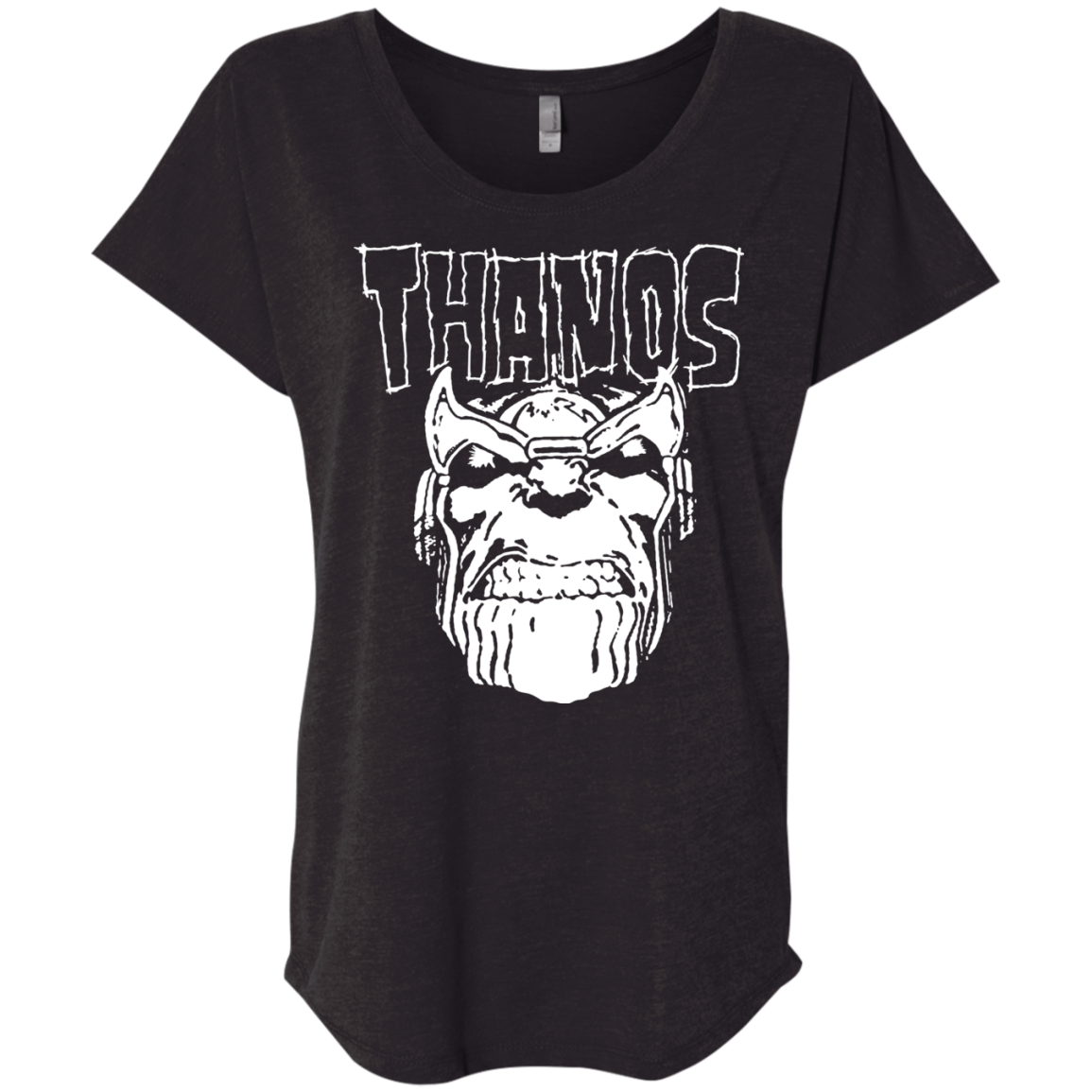 T-Shirts Vintage Black / X-Small Thanos Danzig Triblend Dolman Sleeve