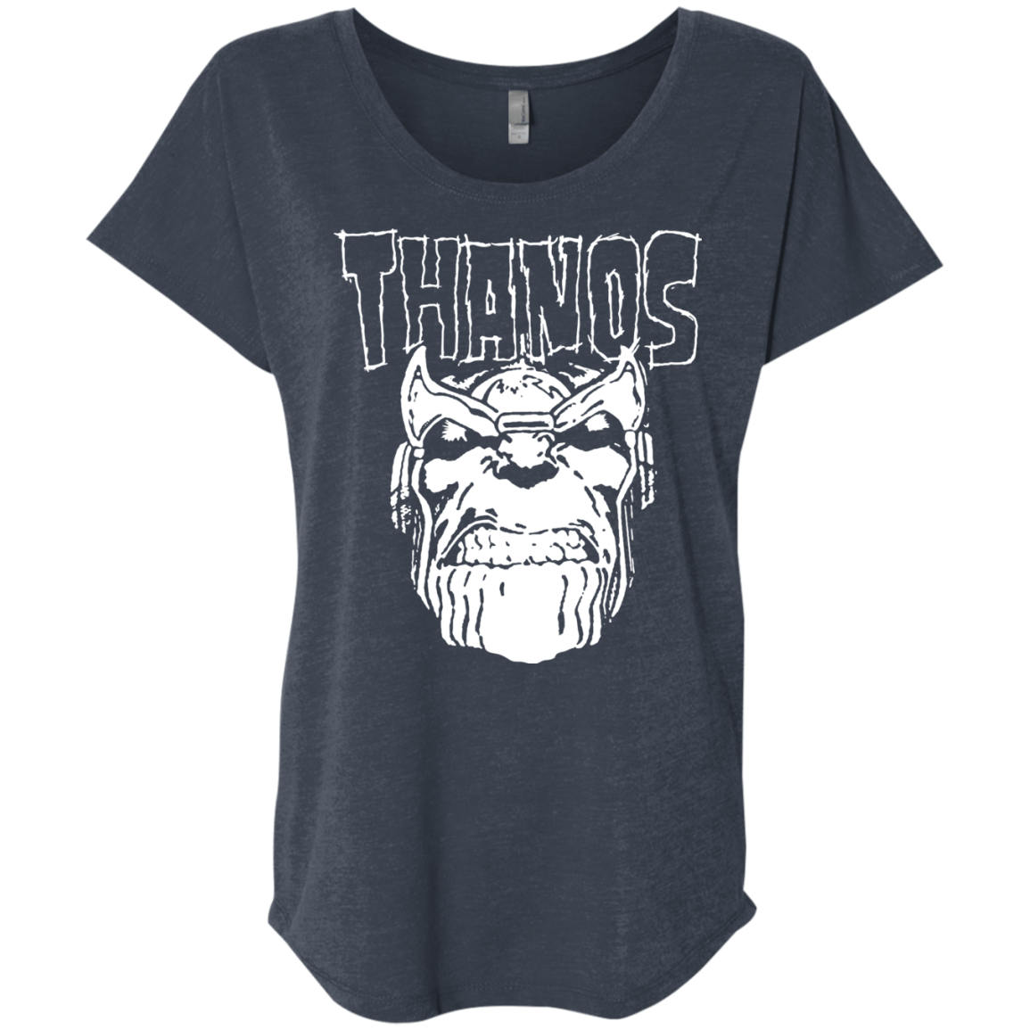 T-Shirts Vintage Navy / X-Small Thanos Danzig Triblend Dolman Sleeve