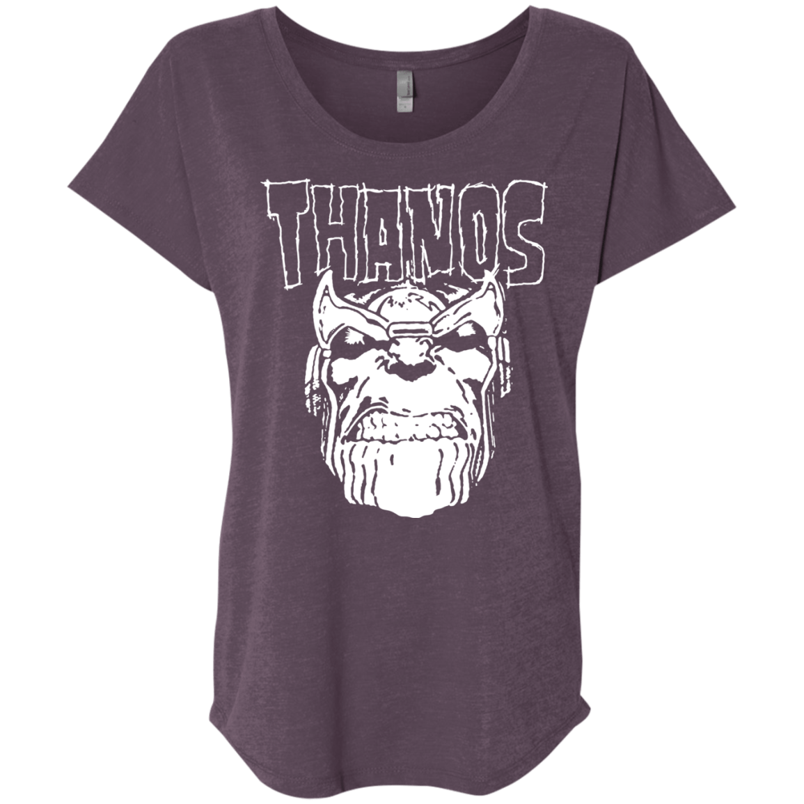 T-Shirts Vintage Purple / X-Small Thanos Danzig Triblend Dolman Sleeve