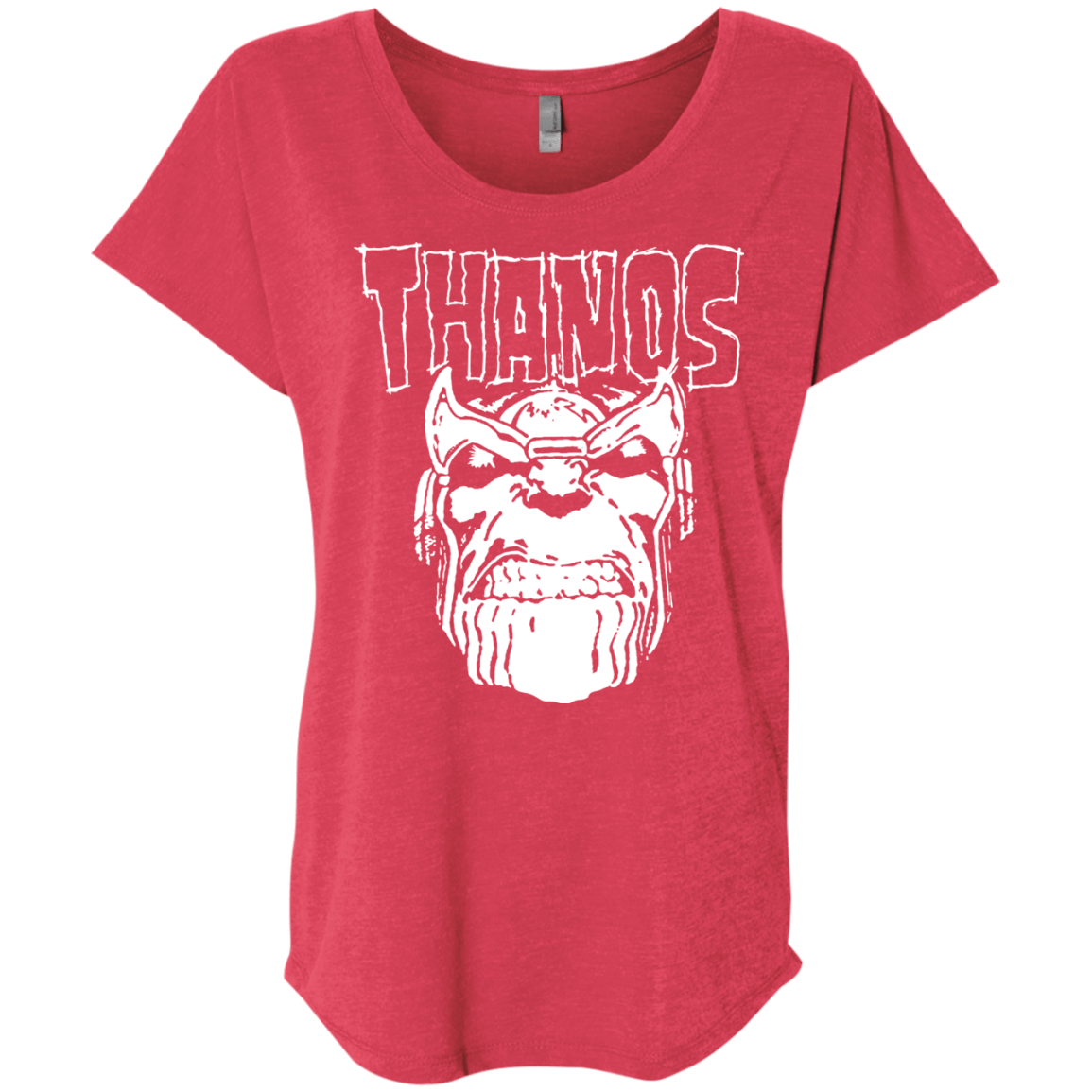 T-Shirts Vintage Red / X-Small Thanos Danzig Triblend Dolman Sleeve