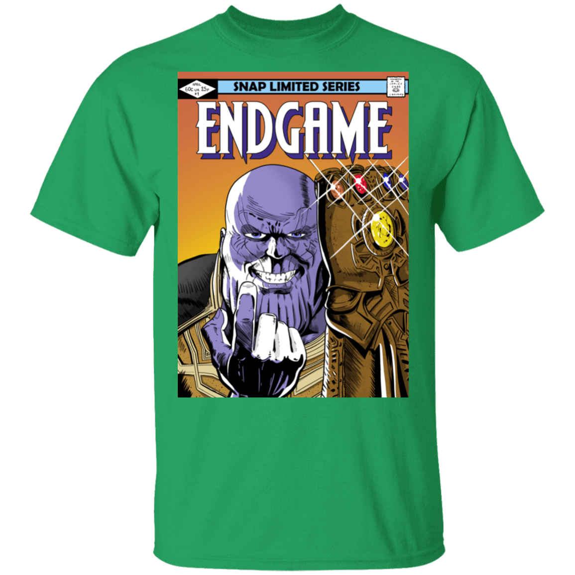 T-Shirts Irish Green / S Thanos Endgame T-Shirt
