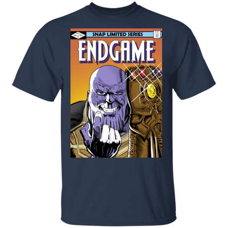 T-Shirts Navy / S Thanos Endgame T-Shirt