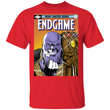 T-Shirts Red / S Thanos Endgame T-Shirt