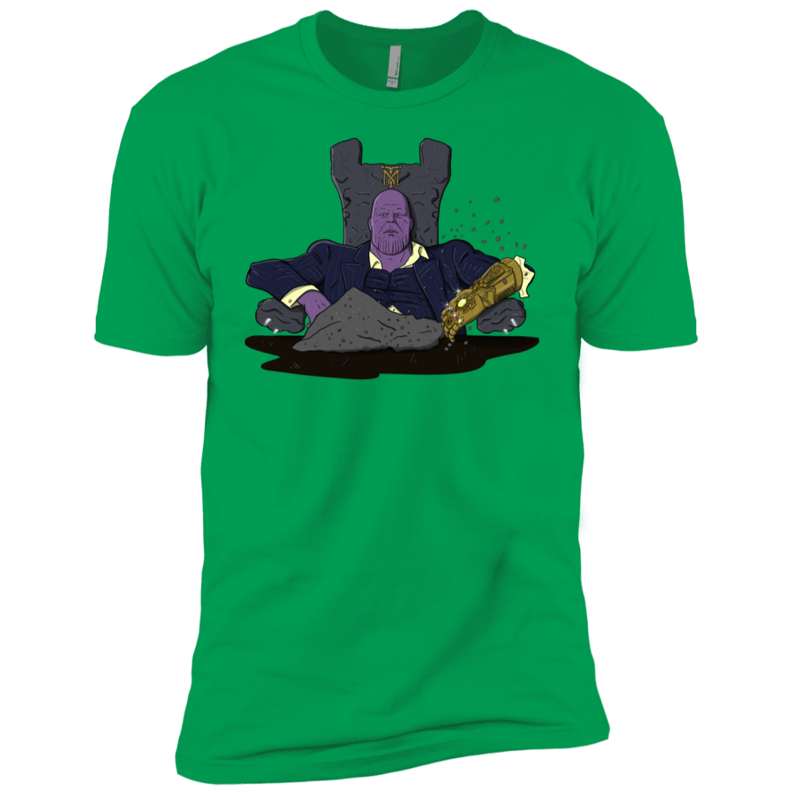 T-Shirts Kelly Green / YXS Thanos Montana Boys Premium T-Shirt