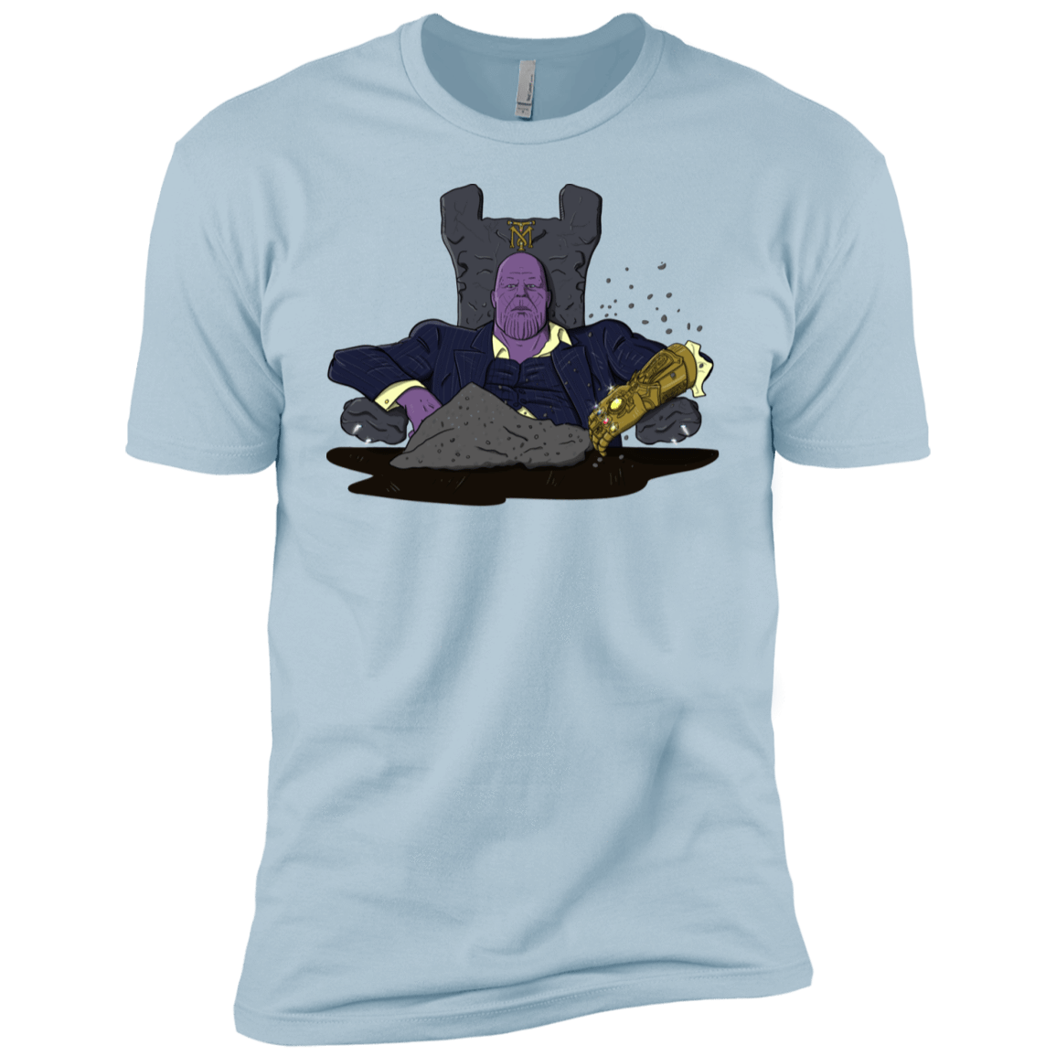 T-Shirts Light Blue / YXS Thanos Montana Boys Premium T-Shirt