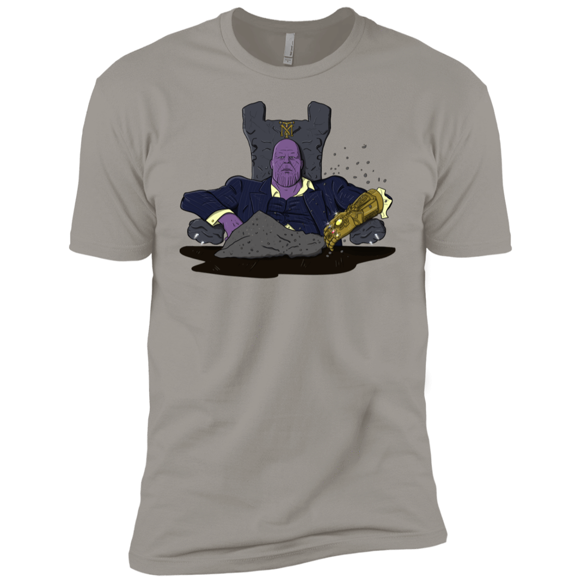 T-Shirts Light Grey / YXS Thanos Montana Boys Premium T-Shirt