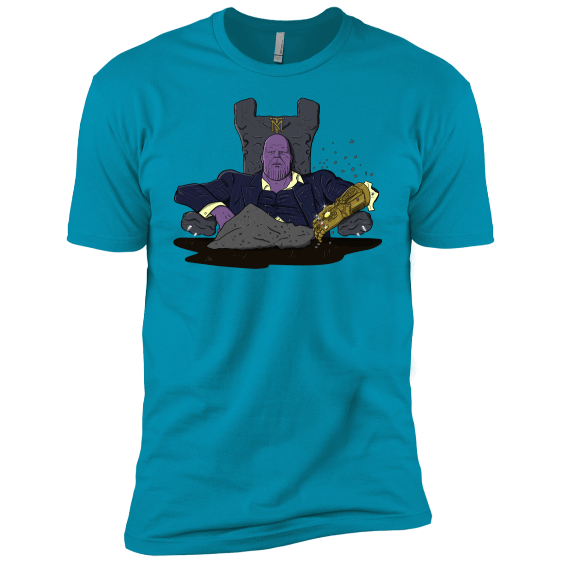 T-Shirts Turquoise / YXS Thanos Montana Boys Premium T-Shirt