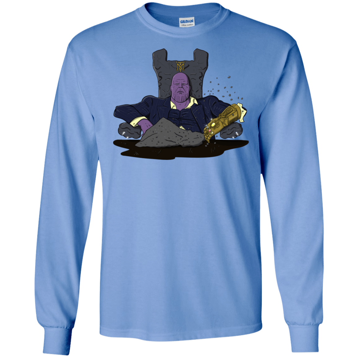 T-Shirts Carolina Blue / S Thanos Montana Men's Long Sleeve T-Shirt