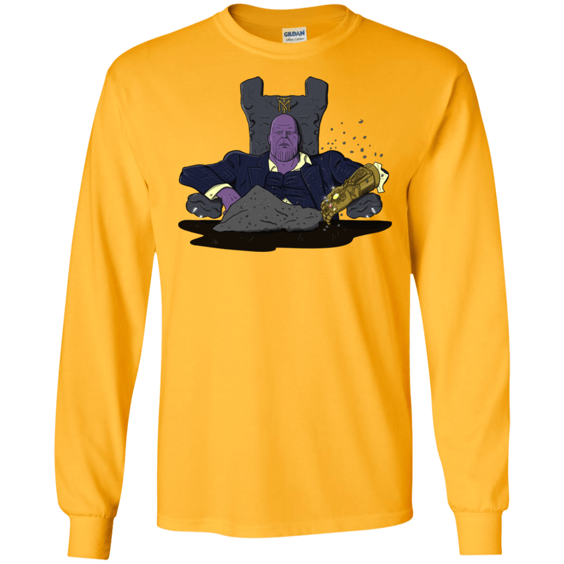 T-Shirts Gold / S Thanos Montana Men's Long Sleeve T-Shirt