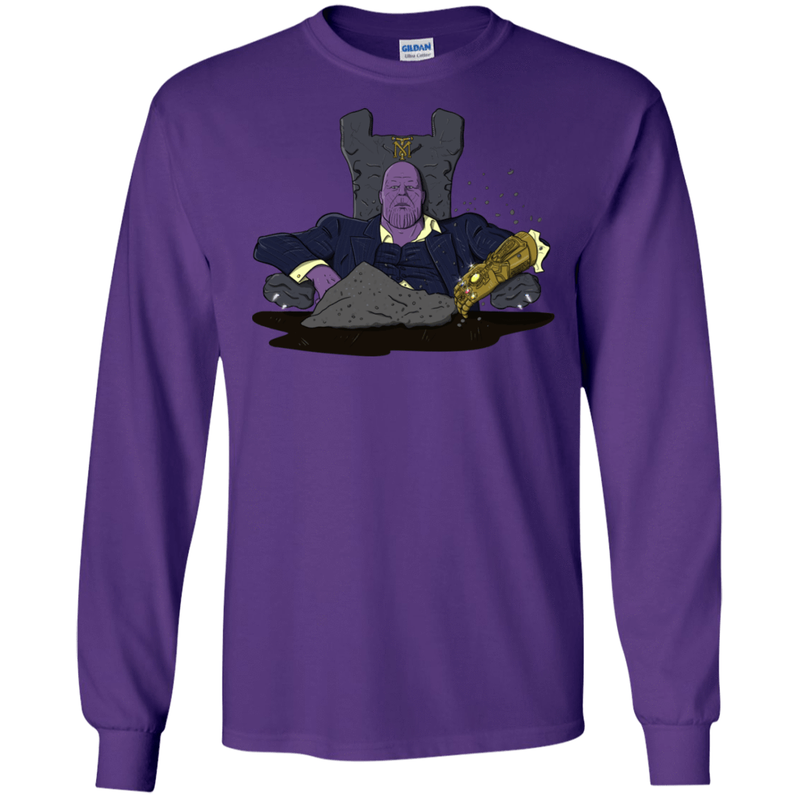 T-Shirts Purple / S Thanos Montana Men's Long Sleeve T-Shirt