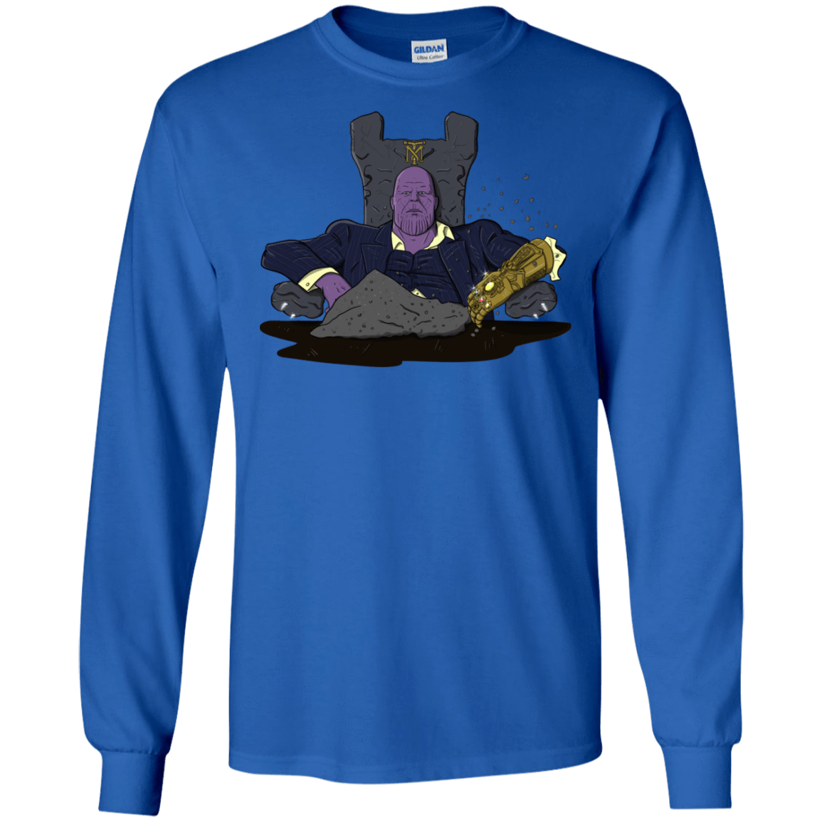 T-Shirts Royal / S Thanos Montana Men's Long Sleeve T-Shirt