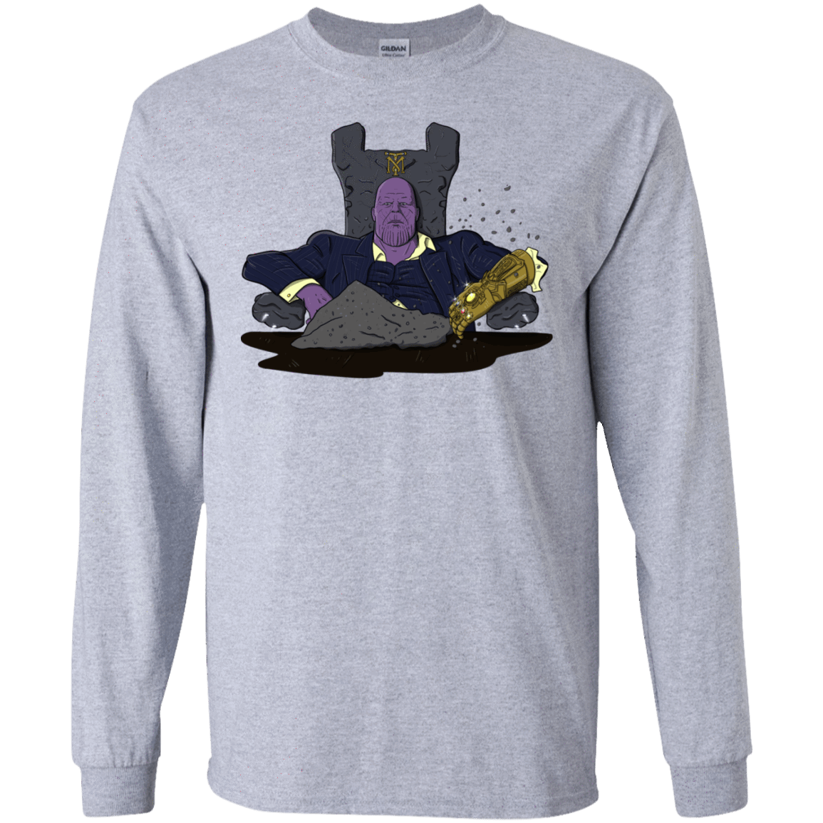 T-Shirts Sport Grey / S Thanos Montana Men's Long Sleeve T-Shirt