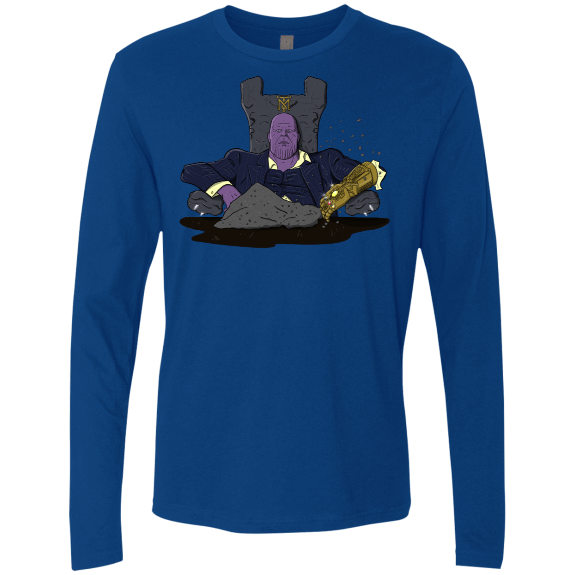 T-Shirts Royal / S Thanos Montana Men's Premium Long Sleeve