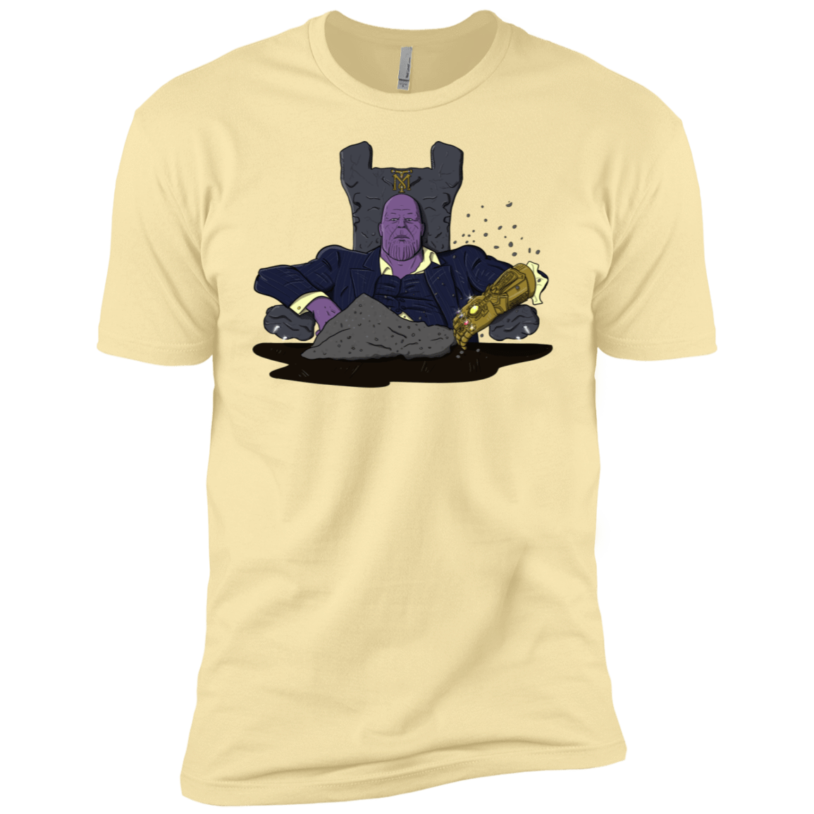 T-Shirts Banana Cream / X-Small Thanos Montana Men's Premium T-Shirt