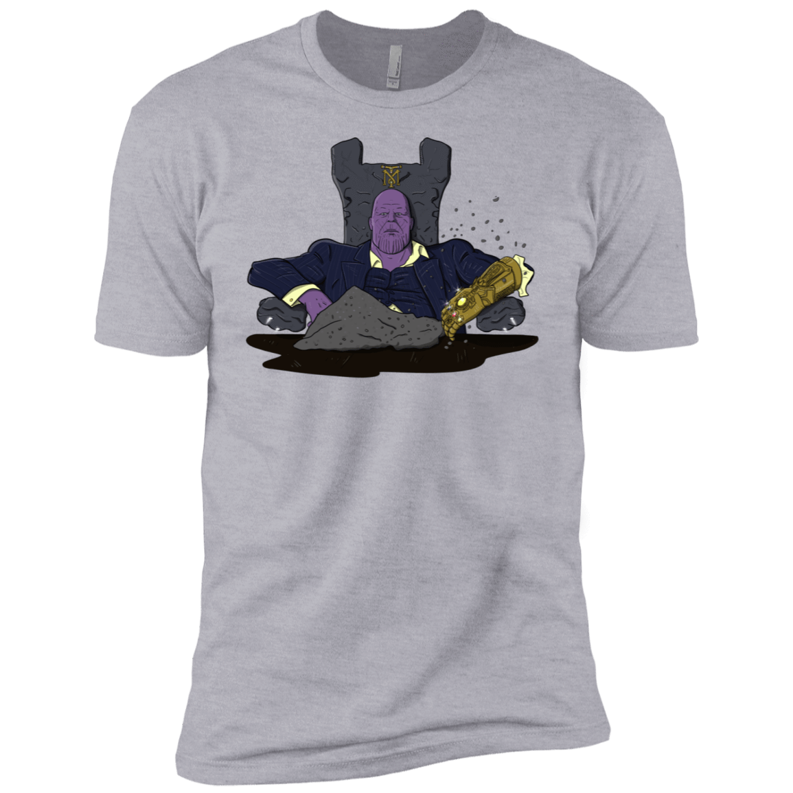T-Shirts Heather Grey / X-Small Thanos Montana Men's Premium T-Shirt