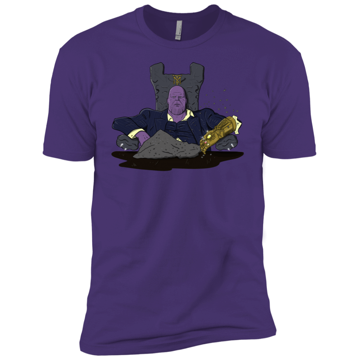 T-Shirts Purple Rush/ / X-Small Thanos Montana Men's Premium T-Shirt