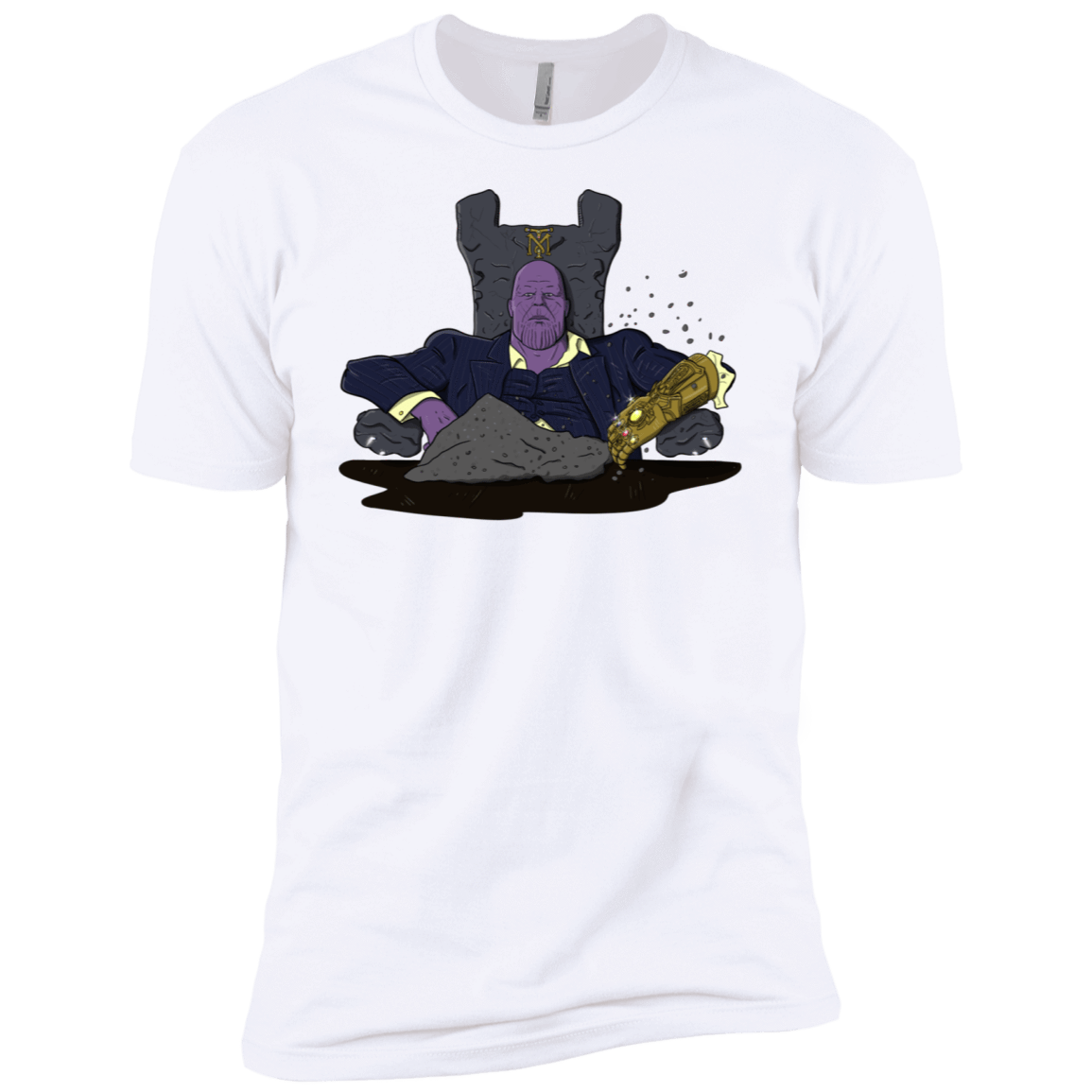 T-Shirts White / X-Small Thanos Montana Men's Premium T-Shirt