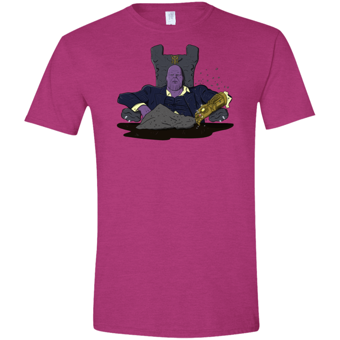 T-Shirts Antique Heliconia / S Thanos Montana Men's Semi-Fitted Softstyle