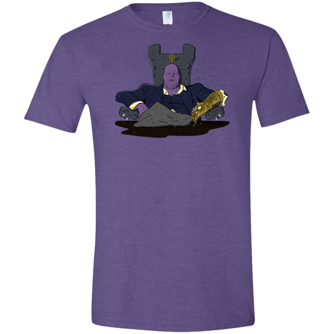 T-Shirts Heather Purple / S Thanos Montana Men's Semi-Fitted Softstyle