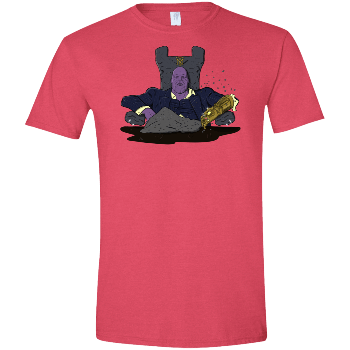 T-Shirts Heather Red / S Thanos Montana Men's Semi-Fitted Softstyle