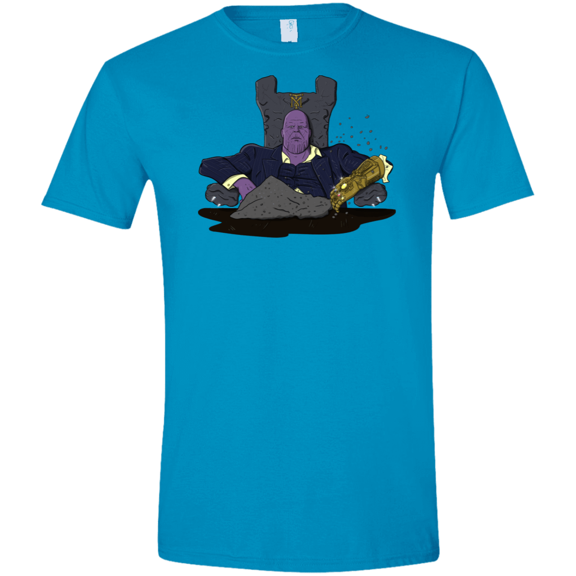 T-Shirts Sapphire / S Thanos Montana Men's Semi-Fitted Softstyle